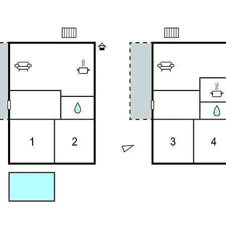 Four-bedroom In Holiday home